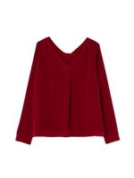 パレットデシンブラウス/ネイビー(120)