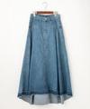 リメイクデニムロングスカート