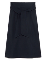 【emmi atelier】ウエストベルトロングスカート/NVY