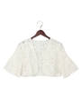 JPCL LACE FLA/SL ボレロ/Black