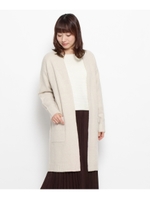 ウエストベルト付きコーディガン/ブラック(019)