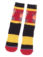 STANCE NBA LOGOS HEAT 2/ブラック