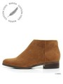 【ストレスフリー】【CAMILLE BIS RANDA】ラウンドトゥブーツ/BROWN