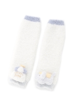 ’パウダー’ゾウ＆テントbabyレッグウォーマー/BLU