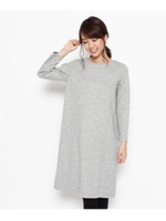 ウールポンチワンピース/ライトグレー(011)