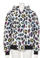 【ANAP】ANAPロゴヒョウ総柄中綿ジャケット/WH