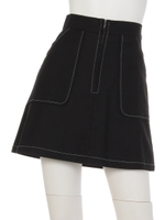 【Aunt Marie's】 ステッチスカート/NVY