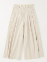 ヴェルダムシャンブレーヴィンテージ加工ワイドパンツ/SHEEL
