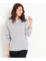 ミドルゲージニット/オフホワイト(003)