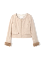 カノコノーカラーブルゾン/グレー(022)