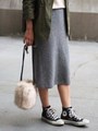 ◎JCCI Wゴム KNIT TT SK/MD.Gray