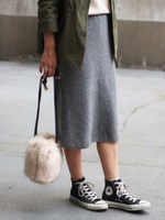 ◎JCCI Wゴム KNIT TT SK/MD.Gray