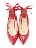 3wayレースアップバレエシューズ/BLK