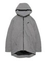 【NIKE】AS W NSW TCH FLC CAPE FZ KNT/GRY