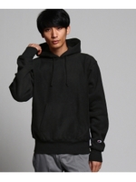 チャンピオン リバースウィーブ プルオーバーパーカー/ブラック(019)