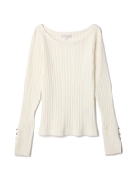 リブニット/グレー(021)