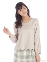 裾スカラップＡラインBL　3/グレー