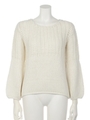 HAND KNITモヘヤミックス TOP/T.GRY