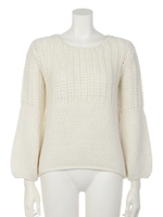 HAND KNITモヘヤミックス TOP/T.GRY