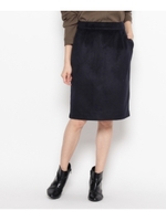 シャギータイトスカート/ボルドー(064)