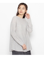 Aラインニットプルオーバー/ベージュ(052)