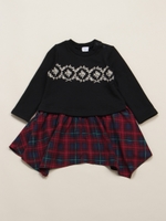 裏起毛裏毛OP/ブラック