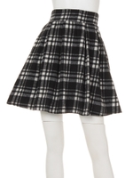 【Aunrt Marie's】チェックスカート/BLK