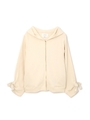 LACE UP HOODIE/ホワイト(030)