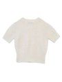 ショートスリーブニット/IVORY