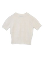 ショートスリーブニット/IVORY