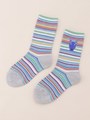 マルチボーダー JQ SOCKS/ホワイト