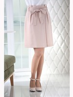 リボン付ラップ風タイトSK/コン