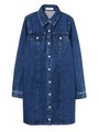 デニムシャツワンピース/BLUE