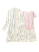 ＰＪ／ホイップリーリラックスローブセット/レモンイエロー