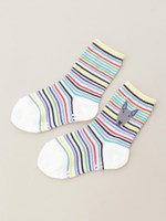 マルチボーダー JQ SOCKS/ホワイト