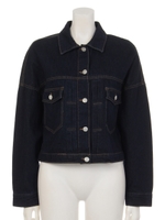 【chille anap】ゆるショート丈Gジャン/IND