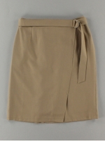 ・ベルト付タイトスカート/ピンク