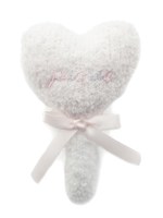 ’パウダー’ハート baby ガラガラ/PNK