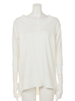 UV/フトエリVネックPO/オフホワイト