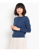 fraga コットンニットカーディガン/ブルー(092)