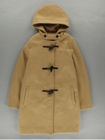 ・ロングダッフルコート/ダークネイビー