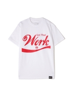 《Planet of the Grapes》Work ロゴTシャツ/ホワイト(030)