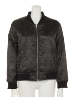 【ANAP】迷彩柄リバーシブルMA-1/BK