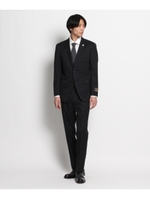 無地ベーシック黒スーツ/ブラック(019)