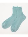 LAME SHORT SOCKS/MINT