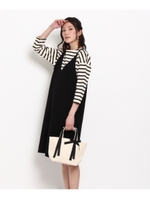 キャミソールニットワンピース/ブラック(019)