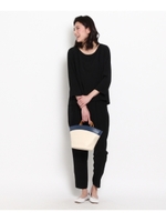 ジョーゼットオールインワン/ブラック(019)