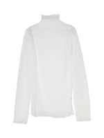 シースルートップス/ホワイト