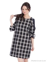 春チェック柄OP 2/コン