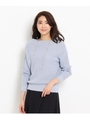 【VERY4月号掲載】〔洗える〕[L]ドロップショルダー薄手ニット/ナチュラル(050)